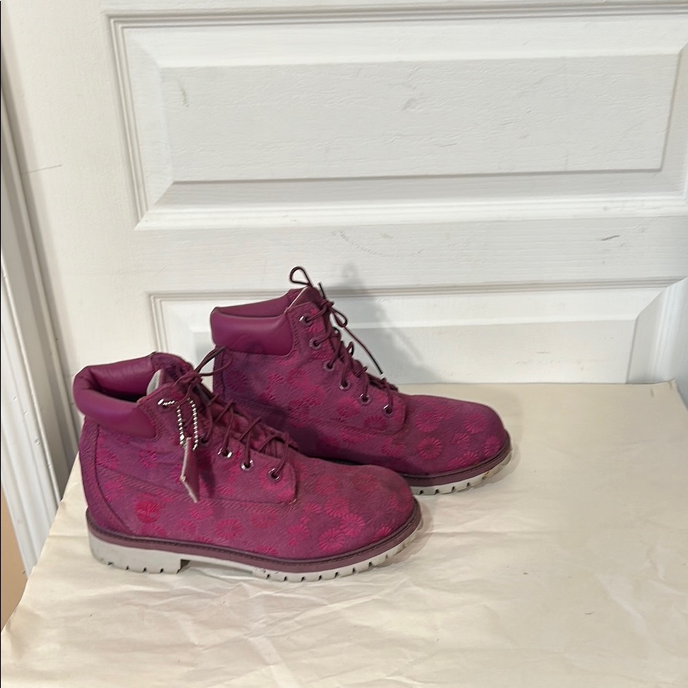 Timberland Pink Boots